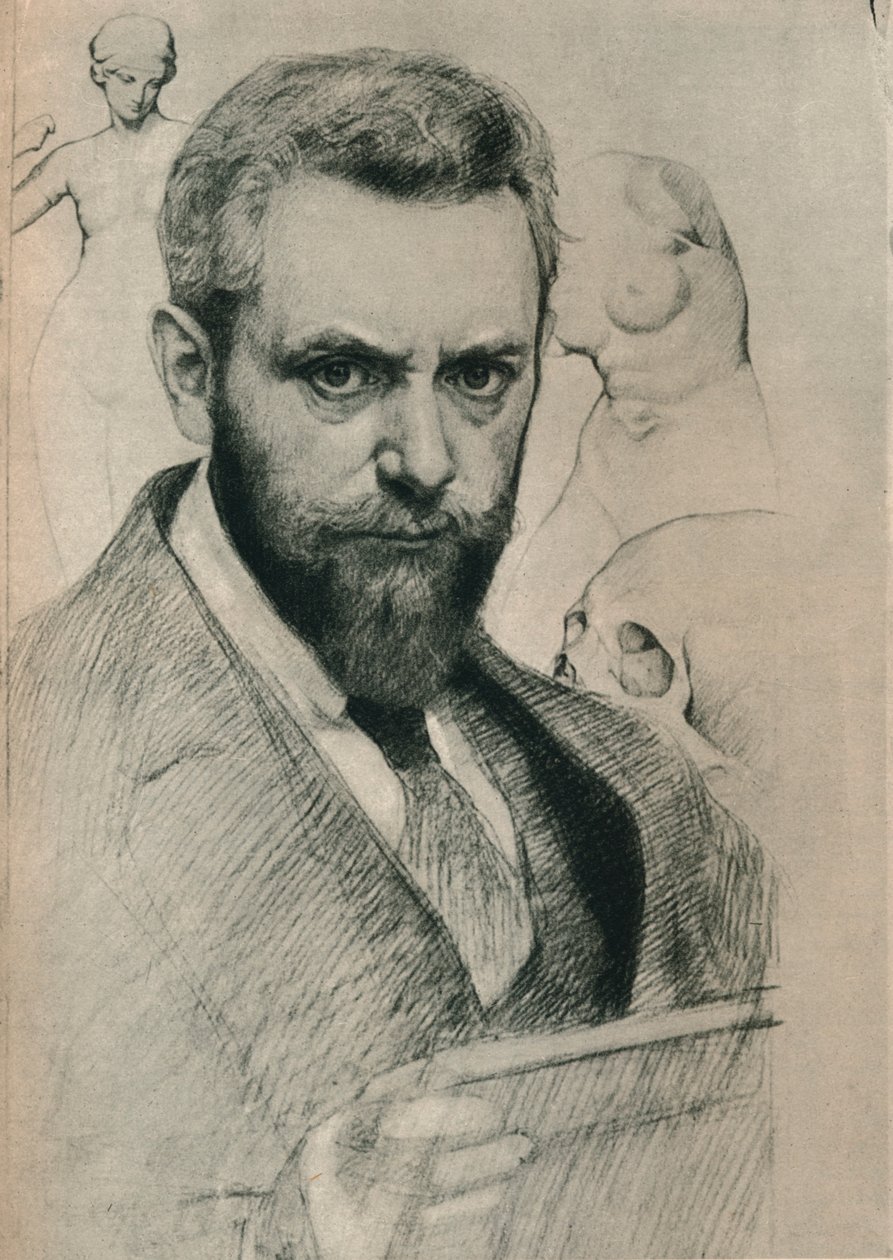 Porträt des von Sigmund Lipinsky