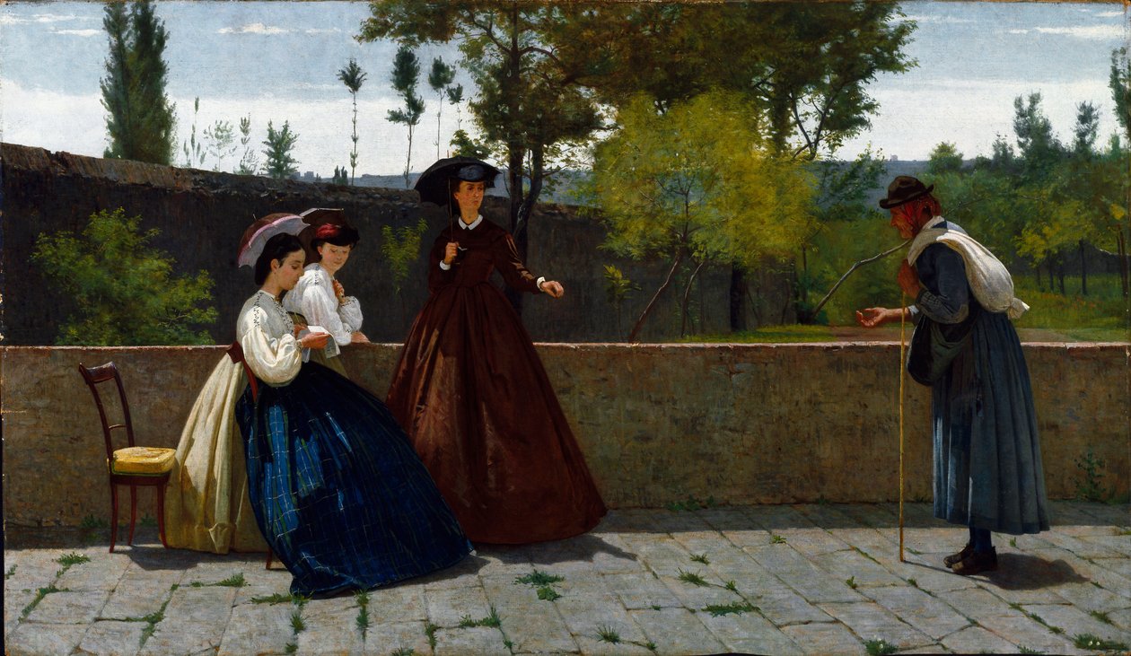 Almosen von Silvestro Lega