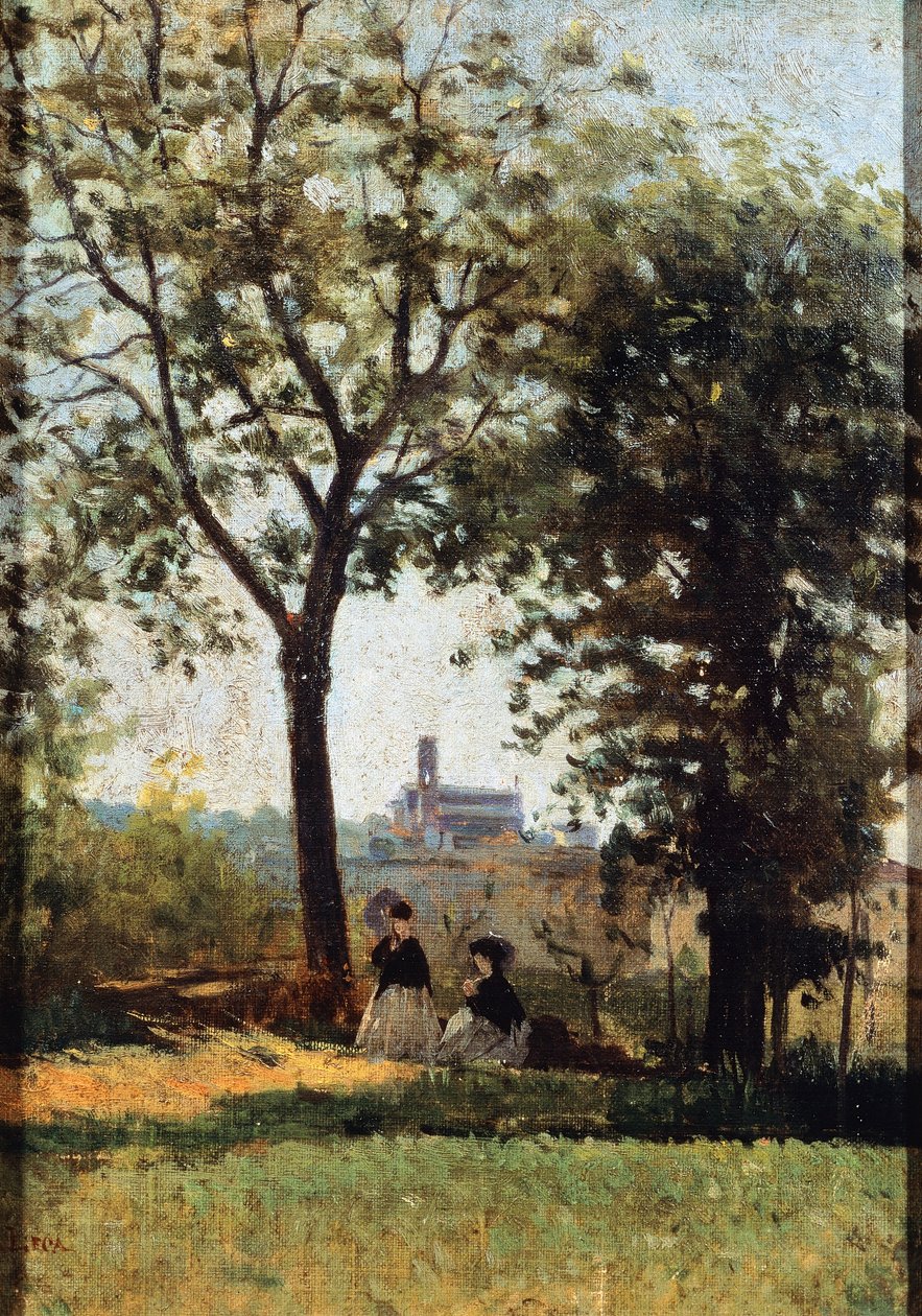 Monte alle Croci von Silvestro Lega