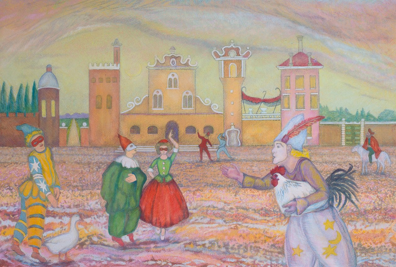 Bühne der Narren 2 von Silvia Pastore