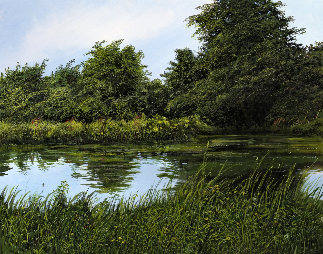 Der Gartenteich von Silvian Sternhagel