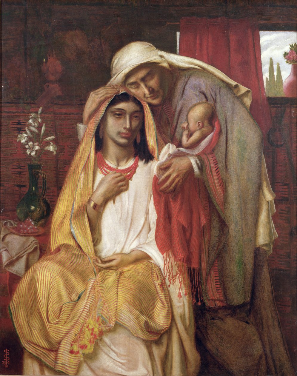 Das Buch Ruth von Simeon Solomon