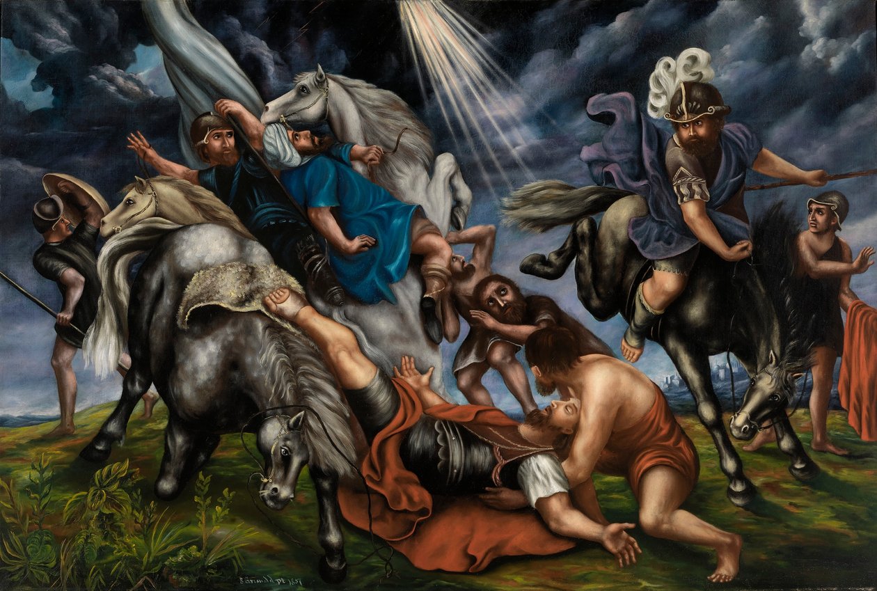 Die Bekehrung des Saulus von Simeon Griswold