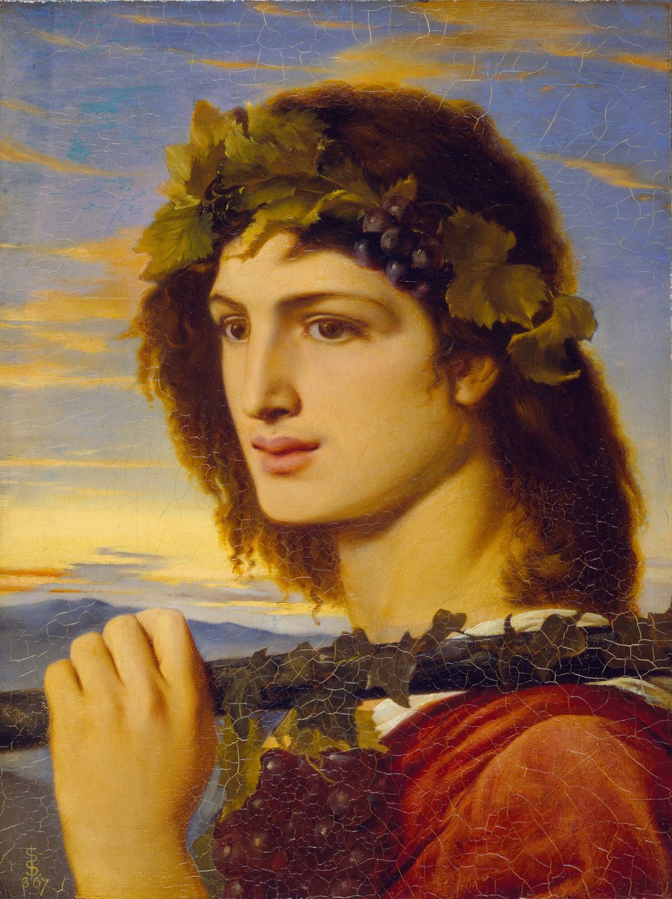 Bacchus, 1867 von Simeon Solomon