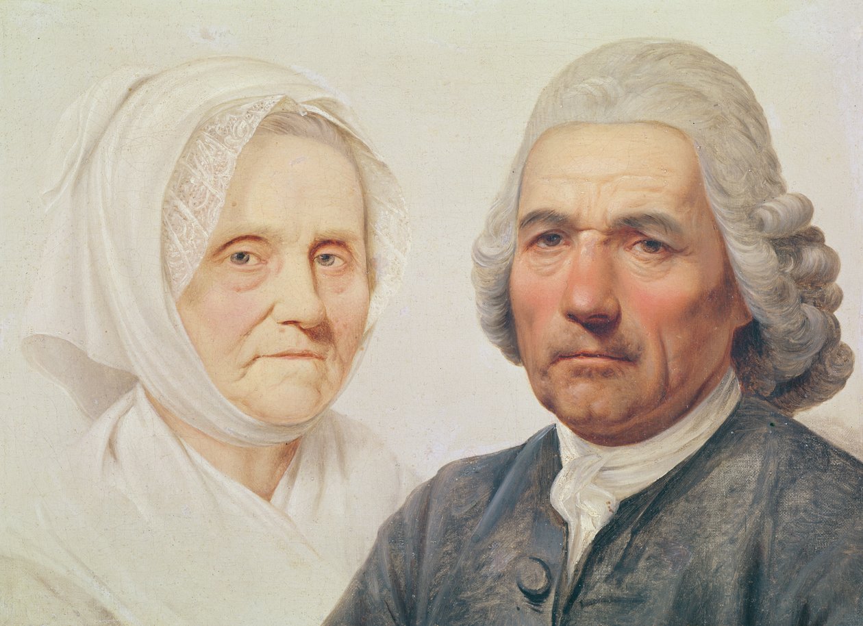 Die Eltern des Künstlers von Julien Dupre