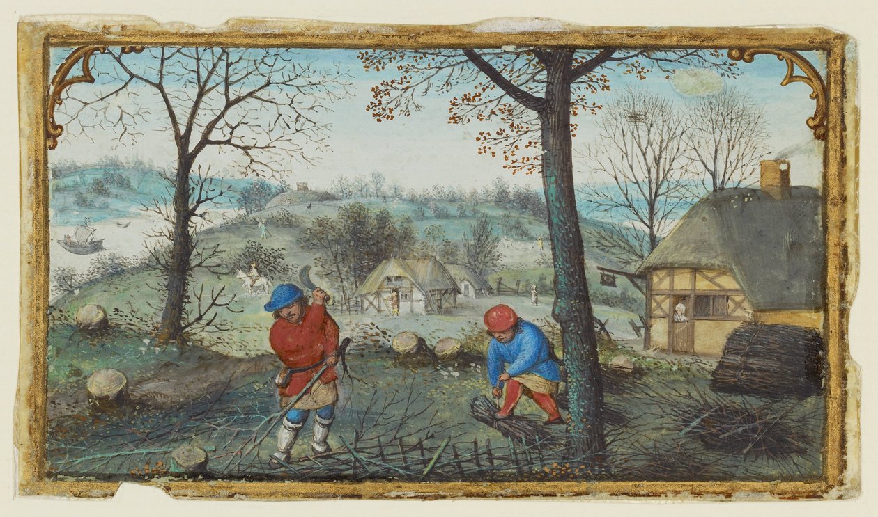 Zweige sammeln von Simon Bening