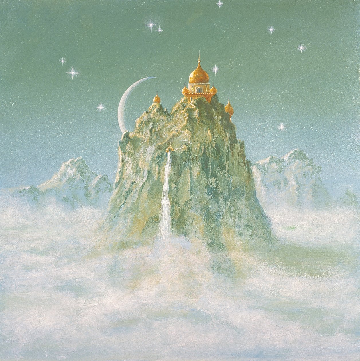 Tempel im Berg von Simon Cook