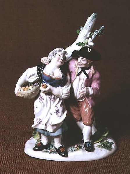 Hoechst-Bauerngruppe, 1752 von Simon Feilner