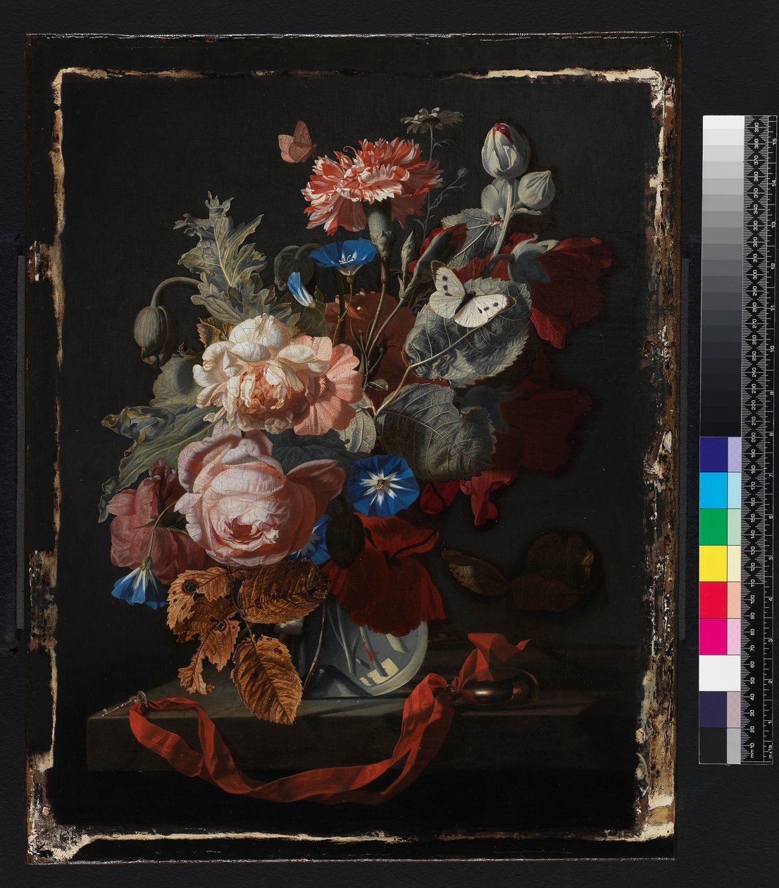 Blumenvase, 1669 von Simon Peeterz Verelst