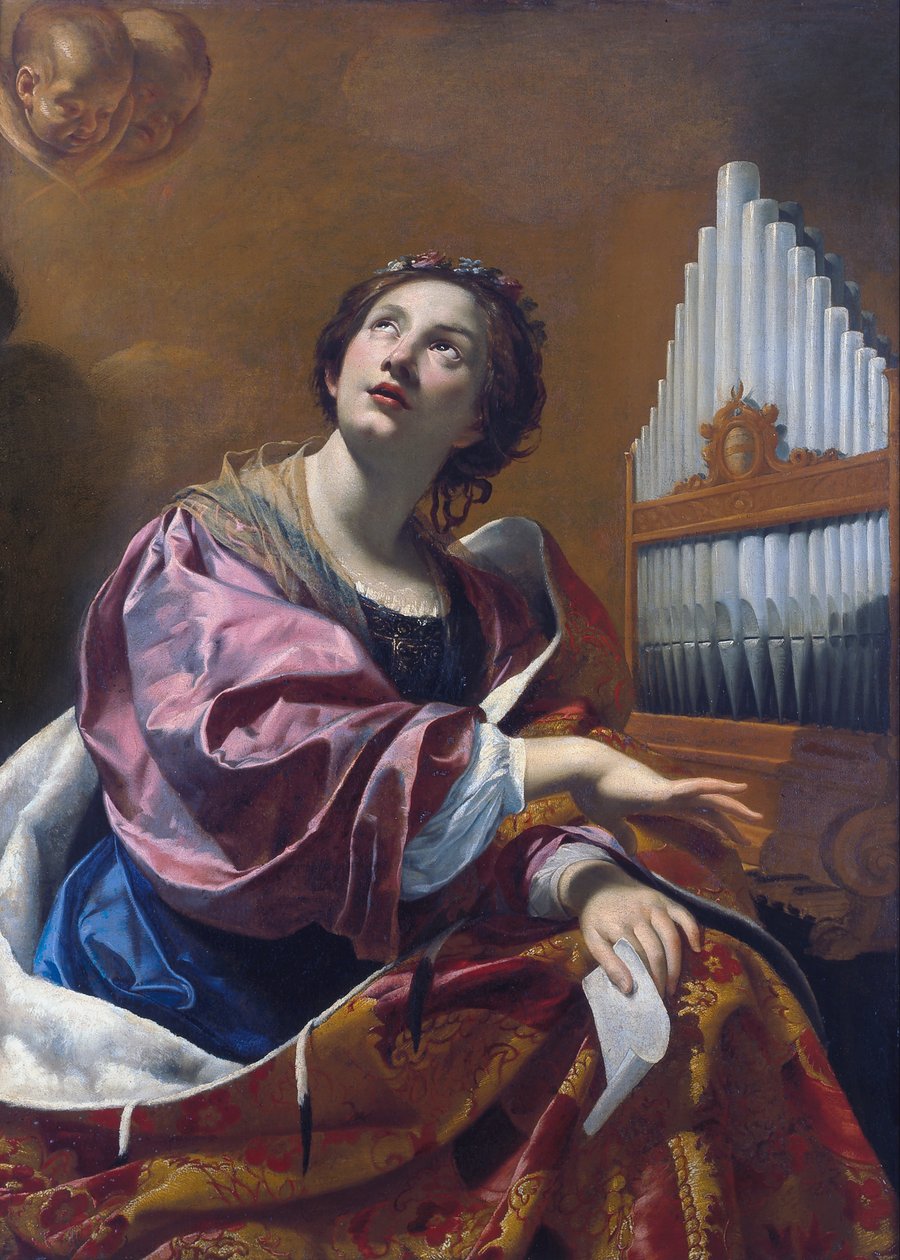 Heilige Cäcilia von Simon Vouet