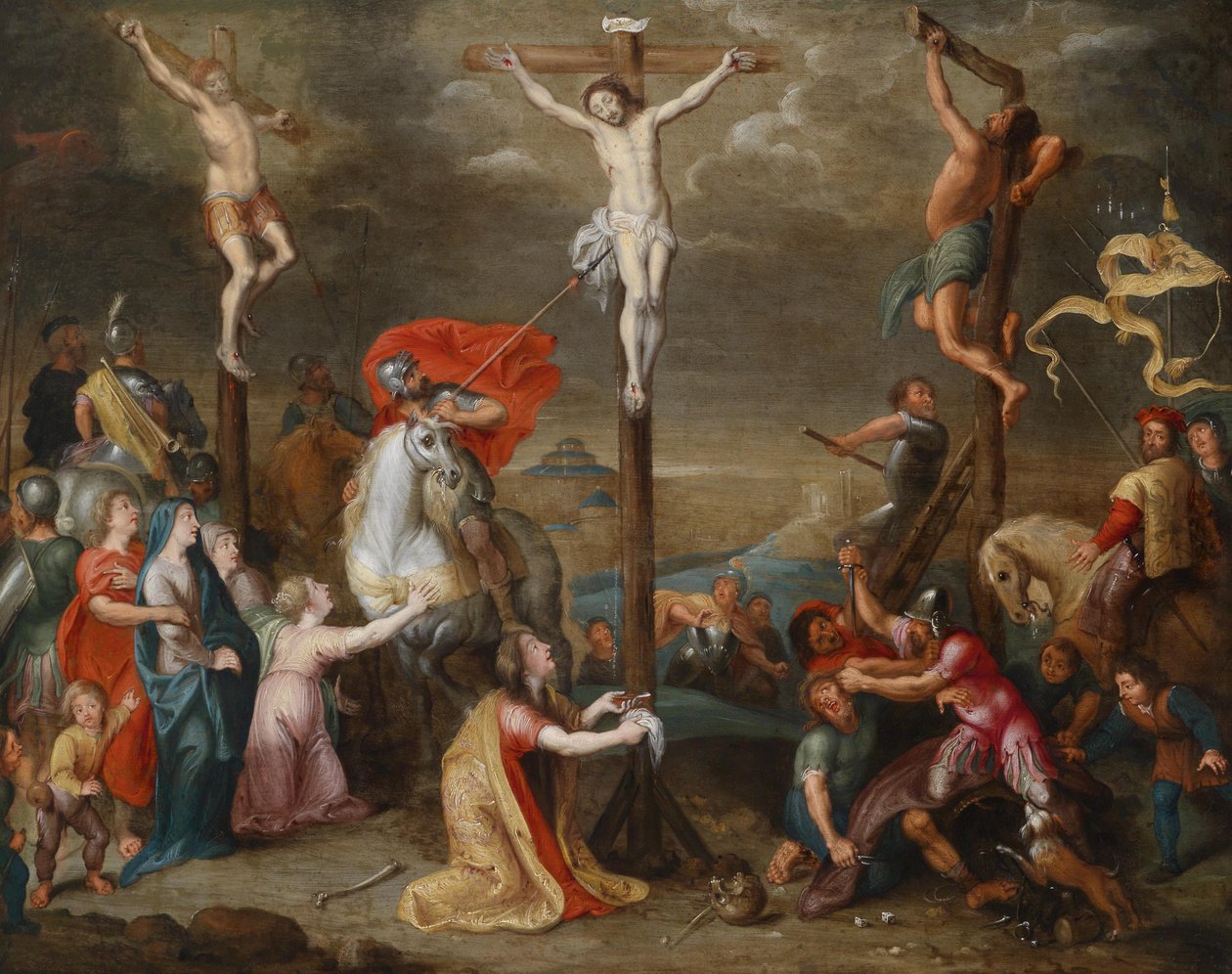 Christus am Kreuz von Simon de Vos