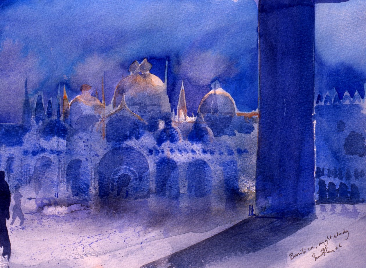 Basilika, Nachtstudie von Simon Fletcher