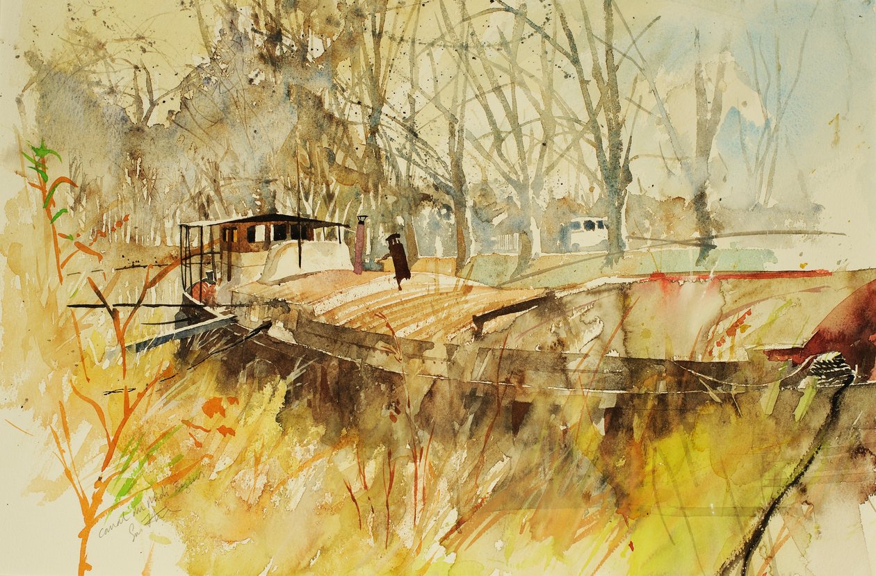 Canal du Midi, 2000 von Simon Fletcher