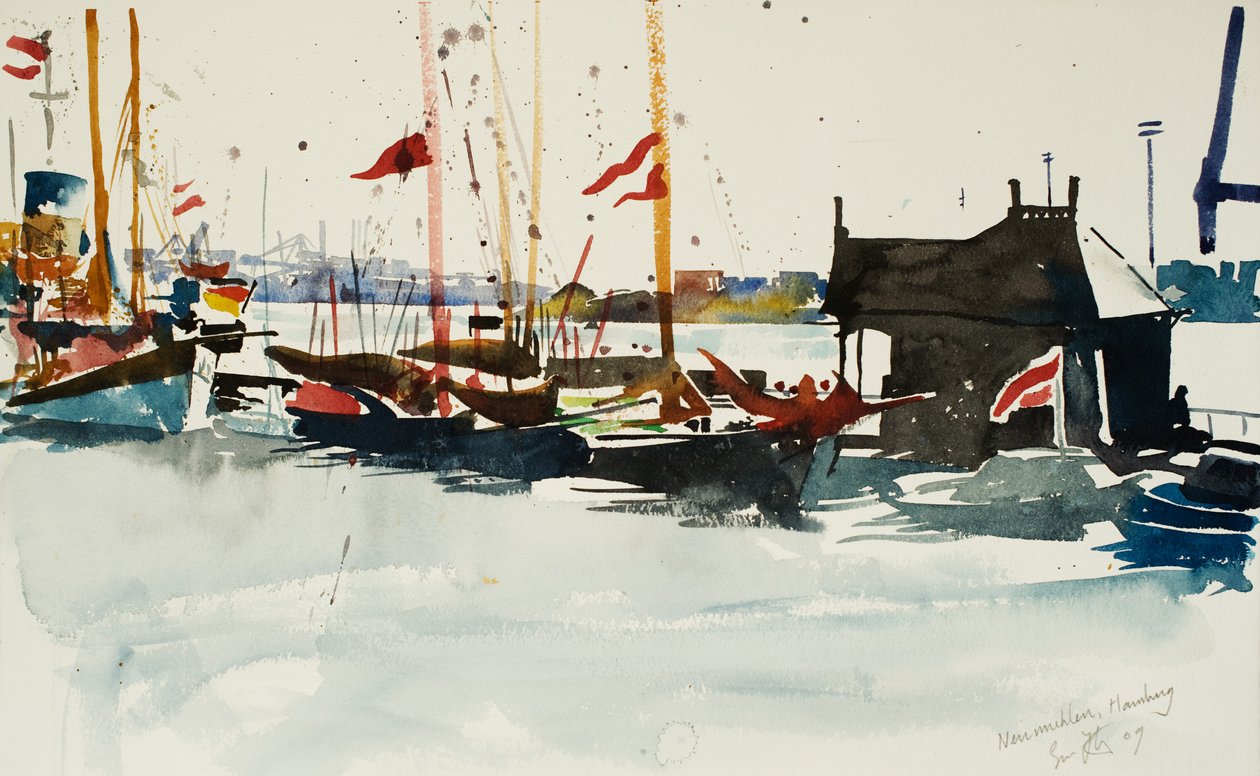 Neumühlen, Hamburg, 2009 von Simon Fletcher