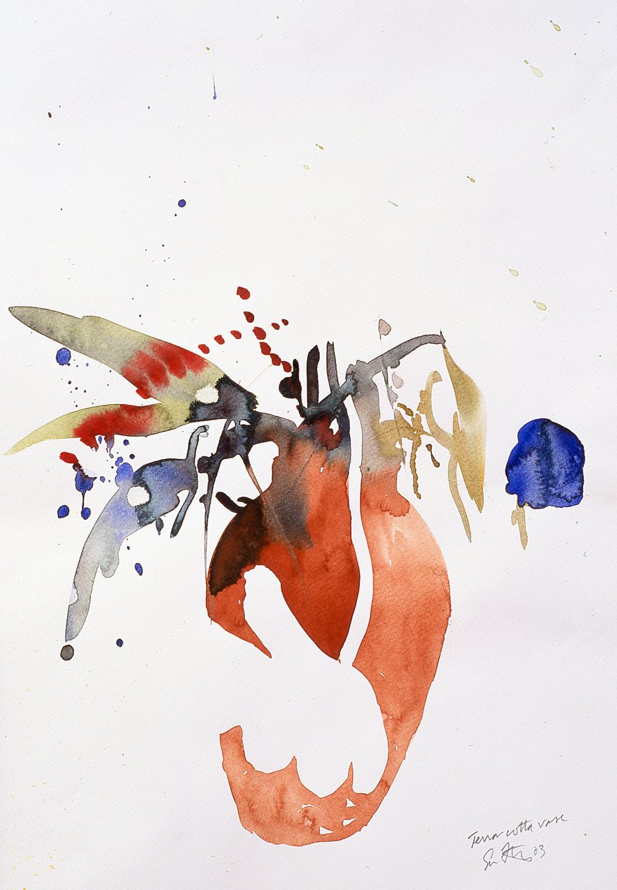 Terrakotta-Vase von Simon Fletcher