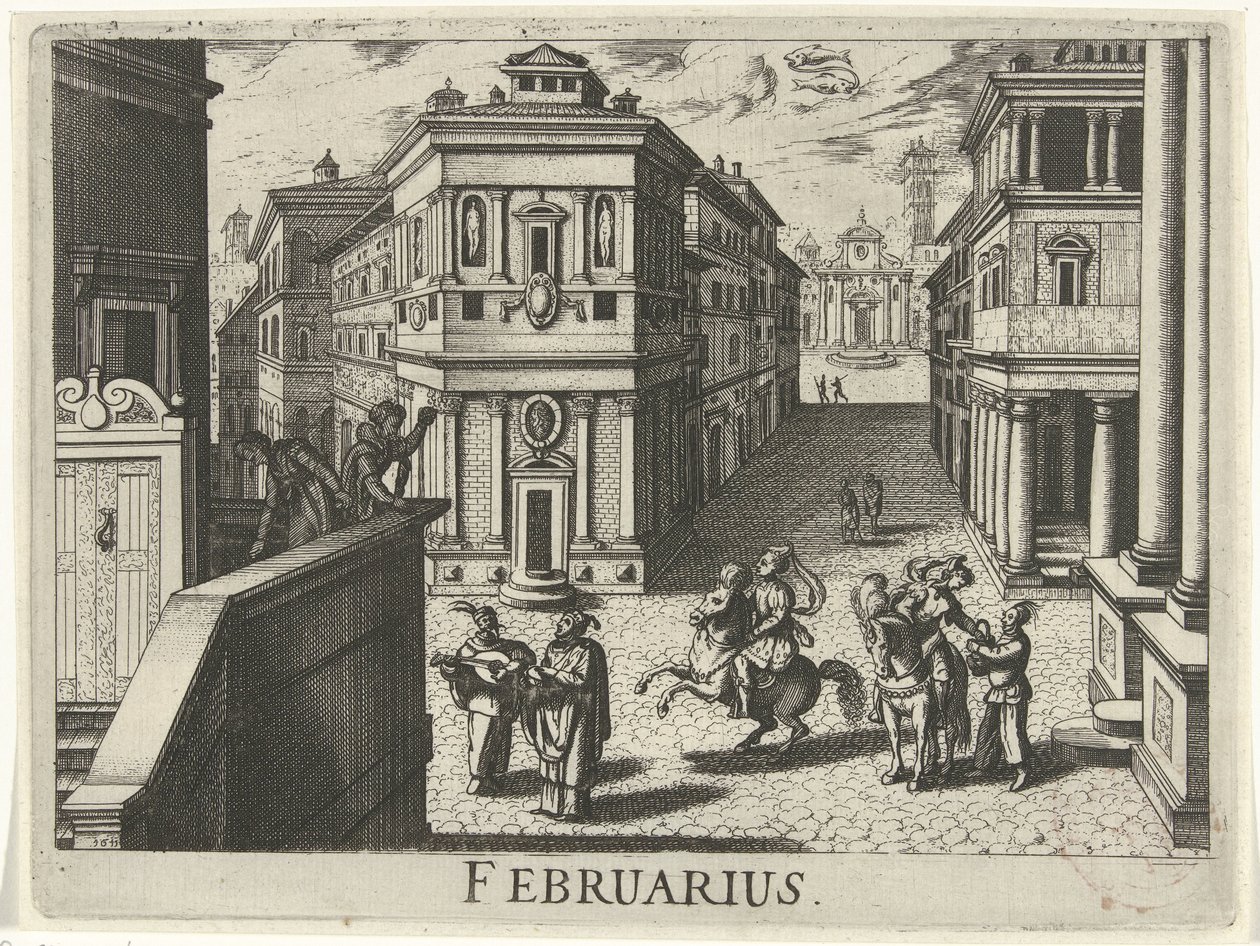 Februar von Simon Frisius