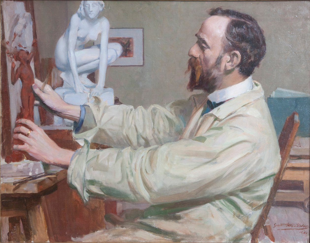 Sir William Goscombe John von Simon Harmon Vedder