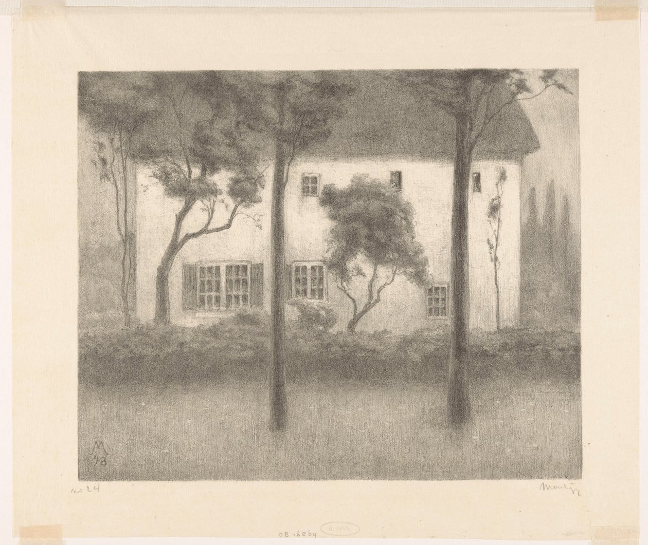 Haus von Simon Moulijn (signed by artist)