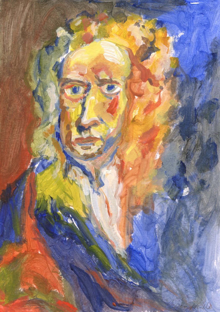 Sir Isaac Newton, 2023 von Simon Neville