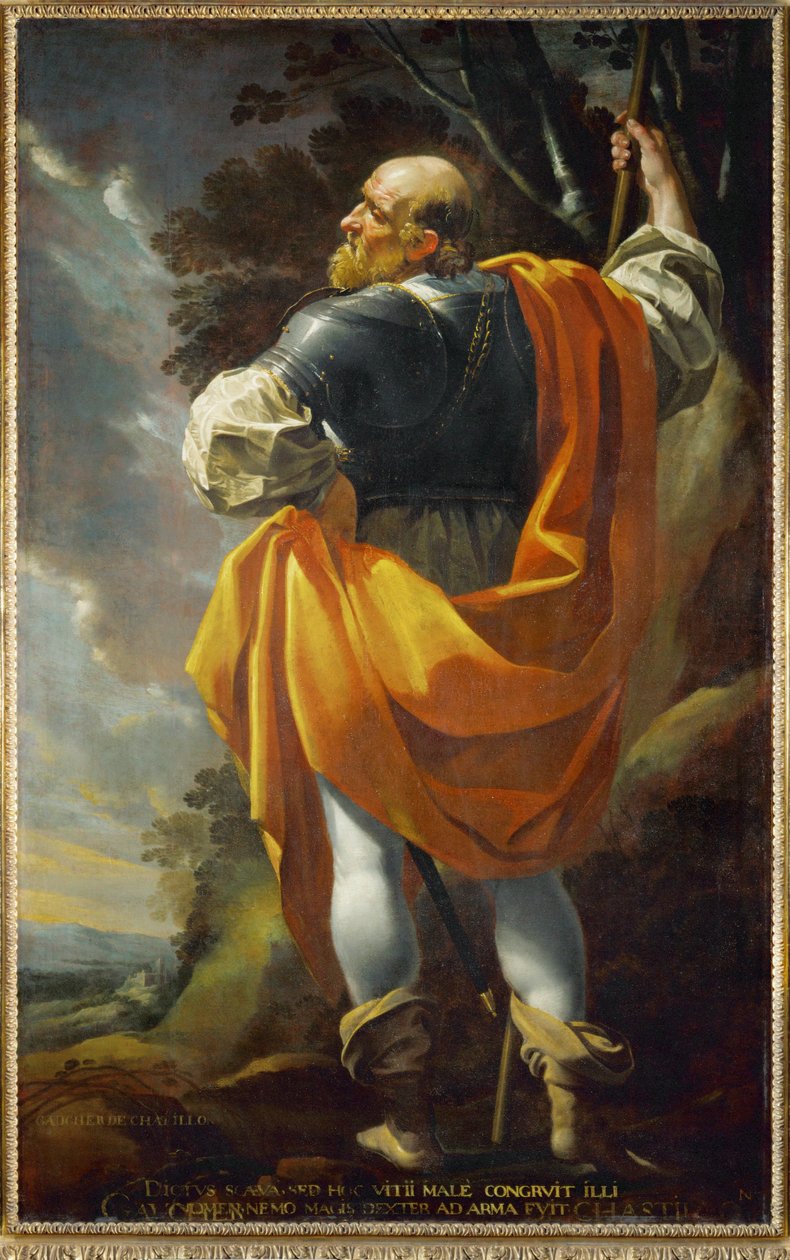 Gaucher de Châtillon, Konstabler von Frankreich von Simon Vouet