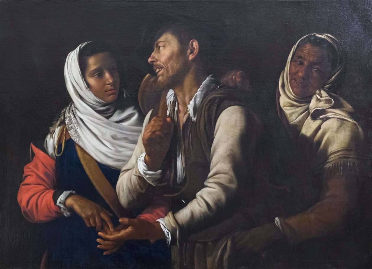 Die Wahrsager von Simon Vouet
