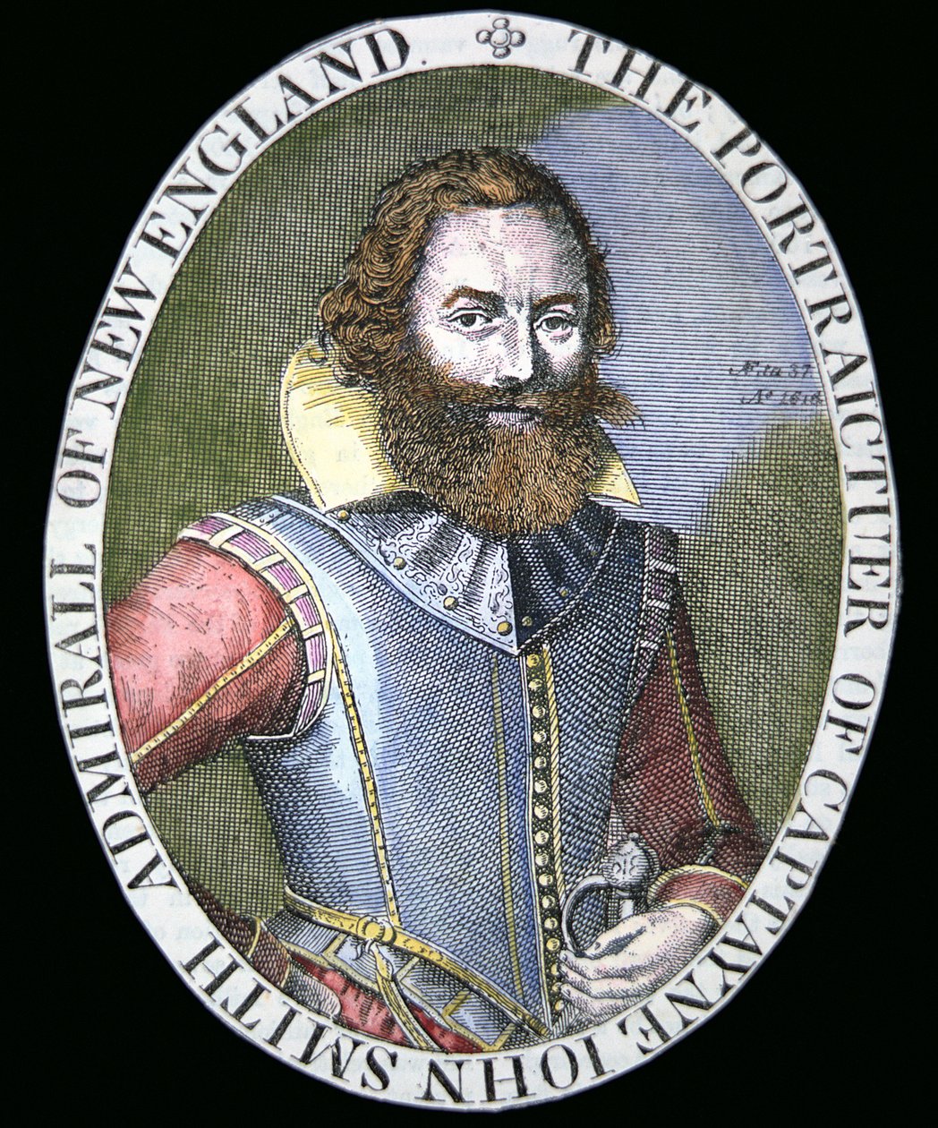Kapitän John Smith (1580-1631) von Simon de Passe