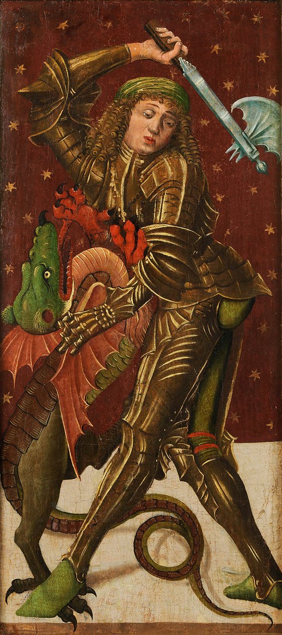 Hl. Georg als Drachentöter von Simon von Taisten