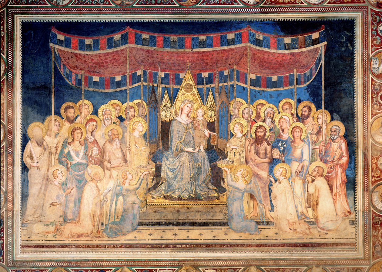 Maestà, 1315 von Simone Martini
