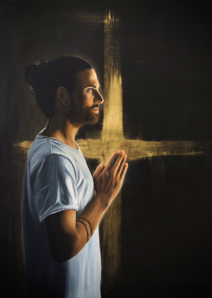 Goldenes Kreuz von Simone Amon