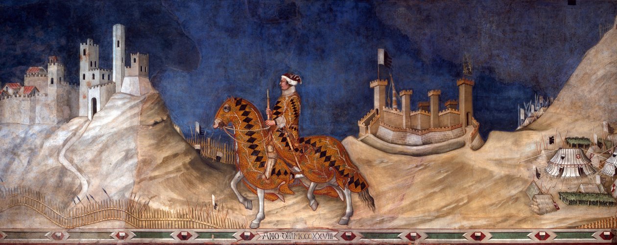 Guidoriccio da Fogliano von Simone Martini di