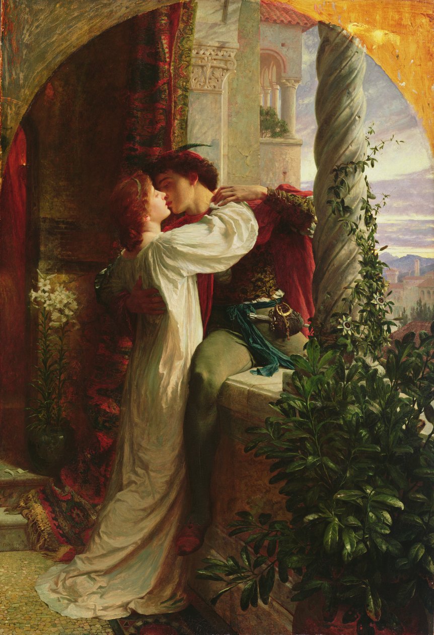 Romeo und Julia, 1884 von Frank Dicksee