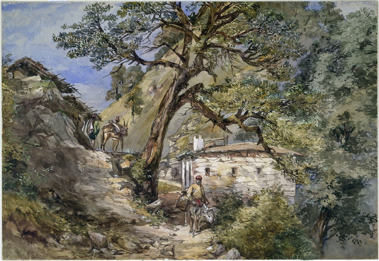 Landour, Mussoorie, 1869 von Sir Charles Walters DOyly