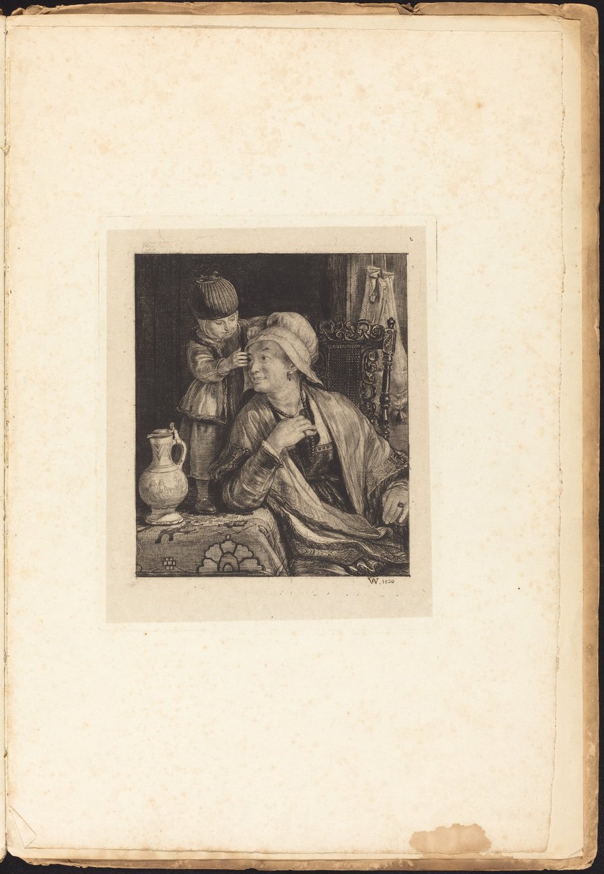 Die flämische Mutter von Sir David Wilkie