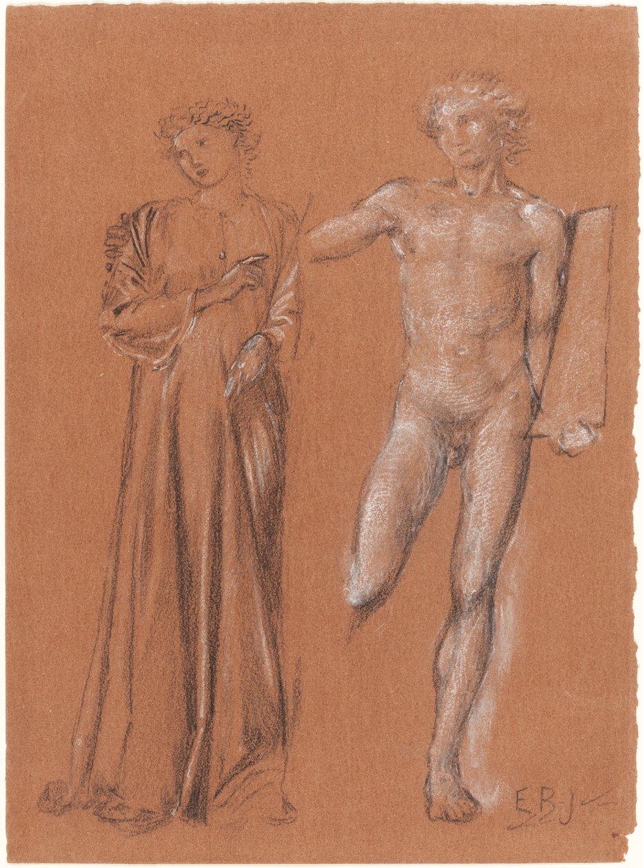 Orpheus und Eurydike von Sir Edward Coley Burne Jones