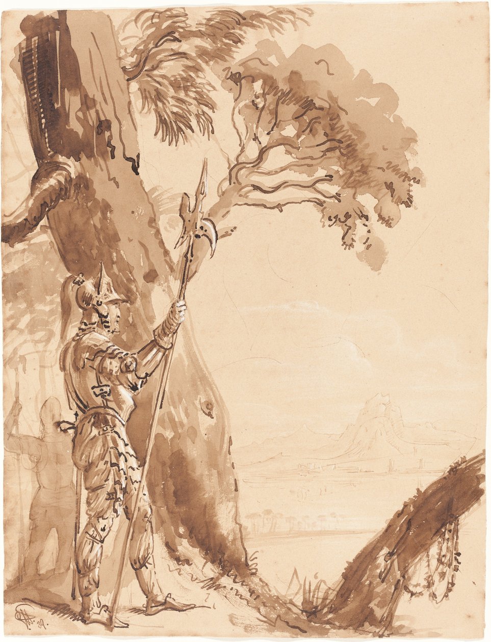 Banditen auf der Lauer von Sir George Hayter