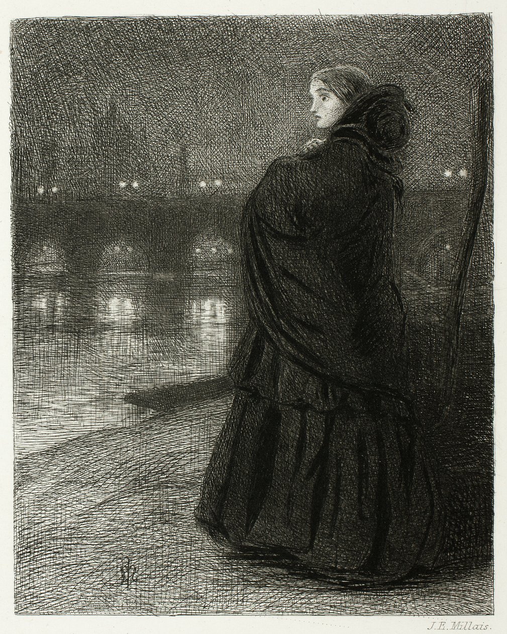 Seufzerbrücke von Sir John Everett Millais