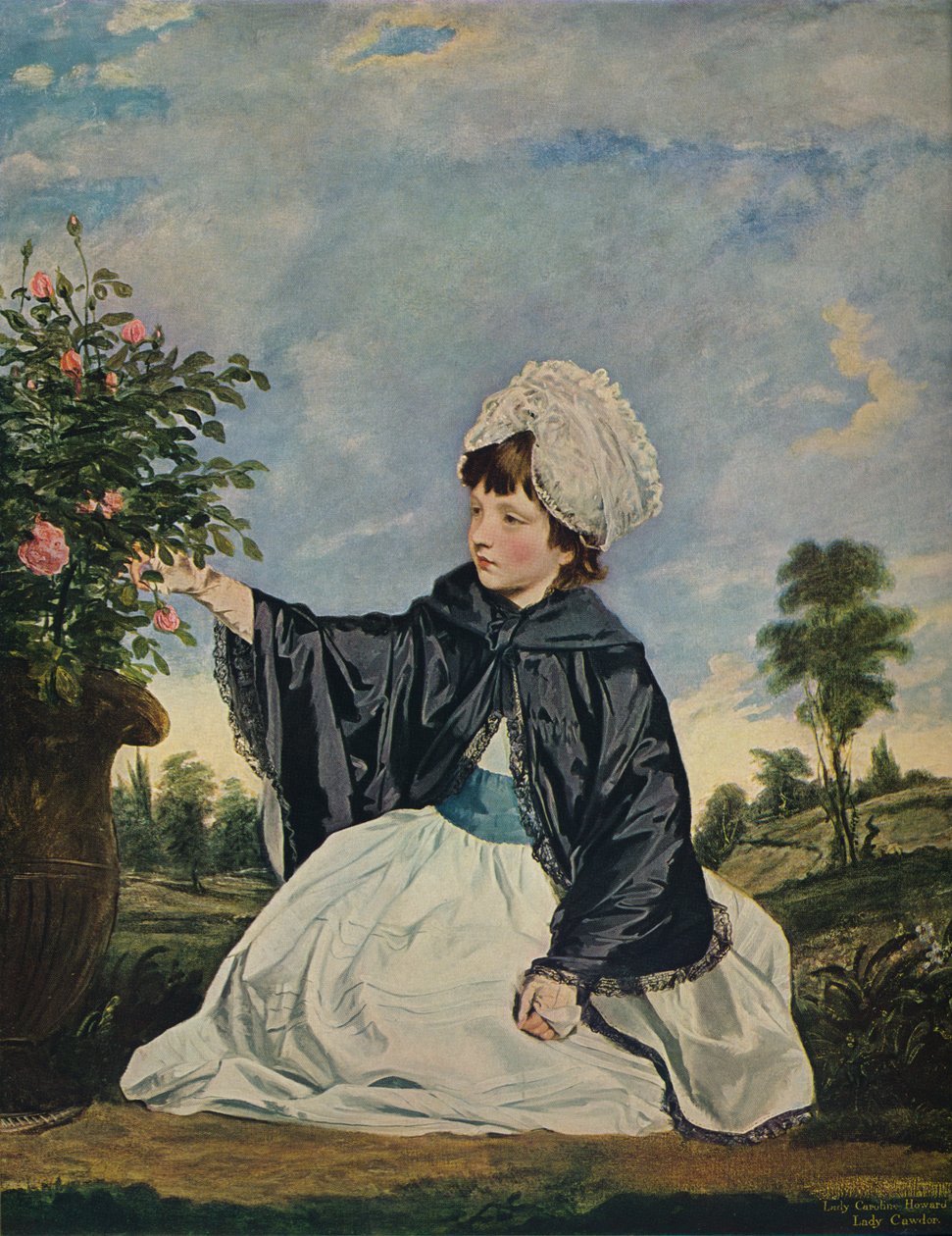 Lady Caroline Howard, 1778 von Joshua Reynolds