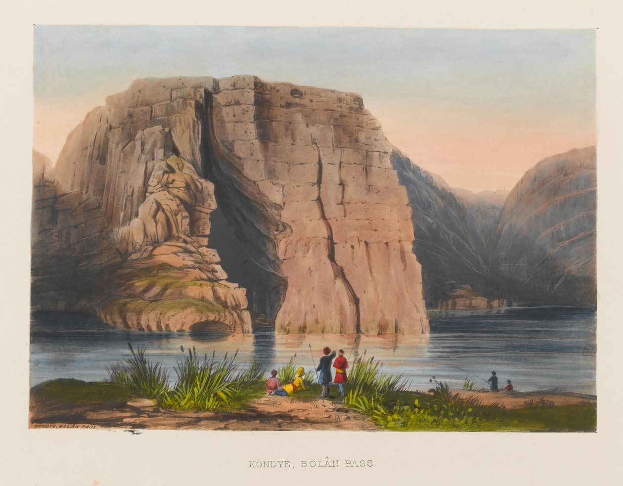 Kondye, Bolan Pass von Sir Keith A. Jackson