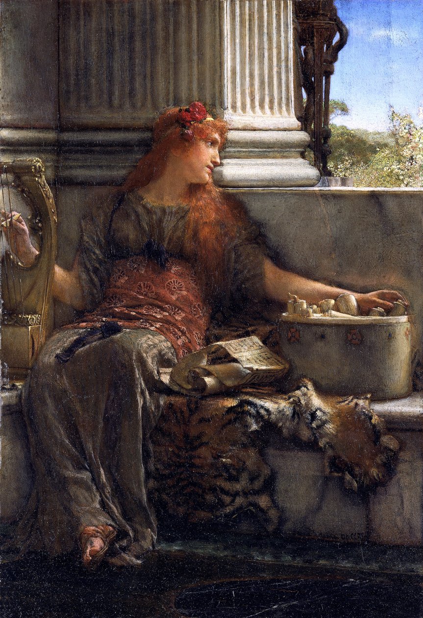 Poesie von Sir Lawrence Alma Tadema