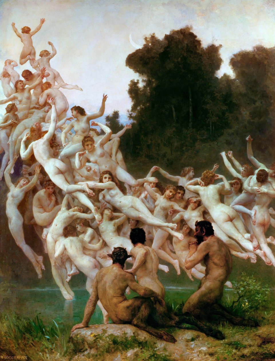 Die Oreaden von Sir Peter Francis Bourgeois