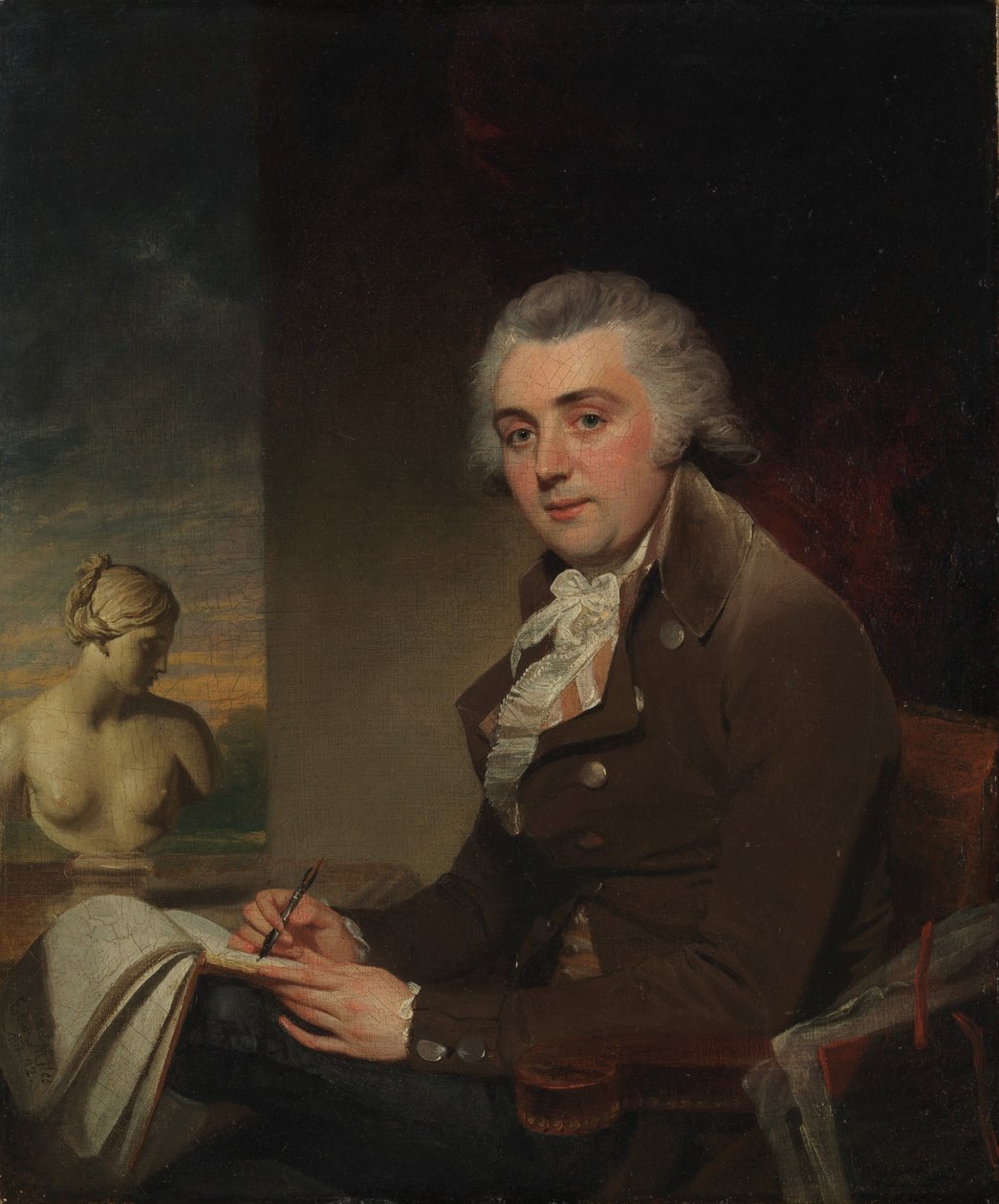 Edward Miles 1752-1828 von Sir William Beechey