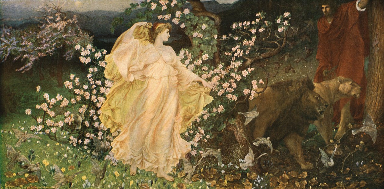 Venus und Anchises von Sir William Blake Richmond