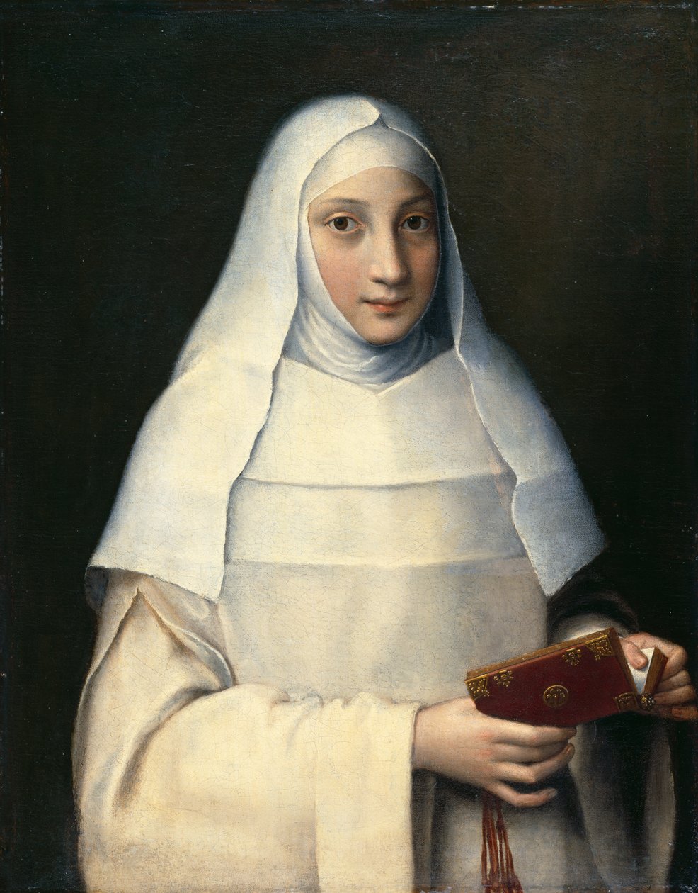 Porträt der Schwester des Künstlers im Habit einer Nonne von Sofonisba Anguissola