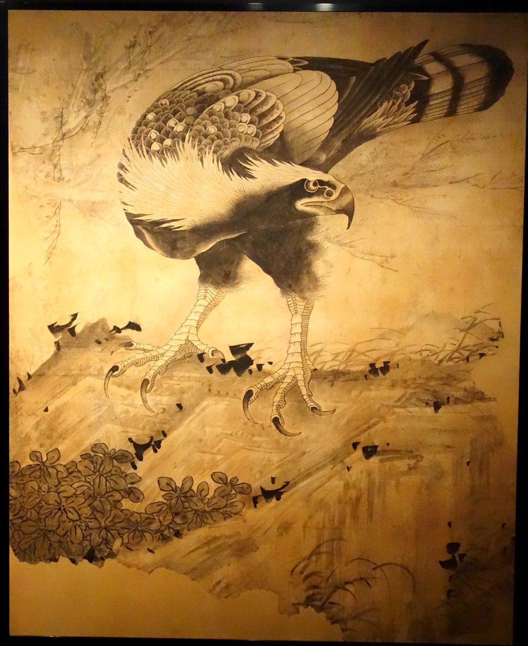 Falke von Soga Shohaku
