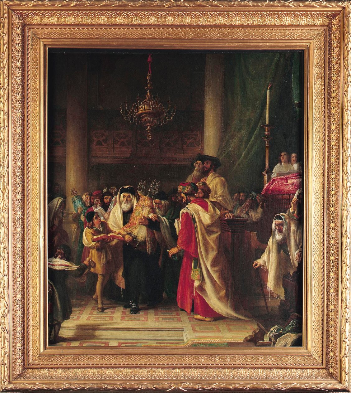 Prozession des Gesetzes von Solomon Alexander Hart