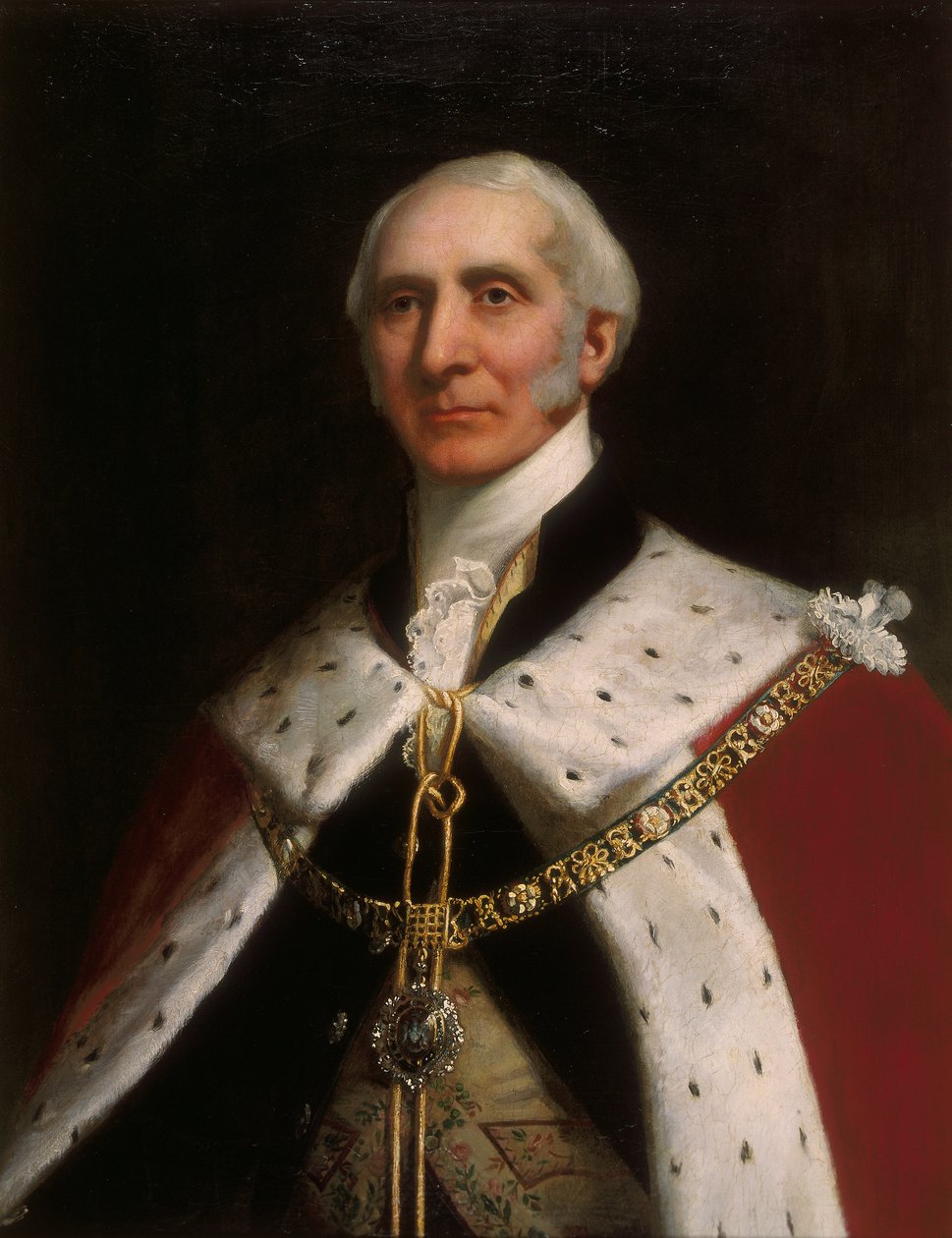 Sir David Salomans, um 1856 von Solomon Alexander Hart
