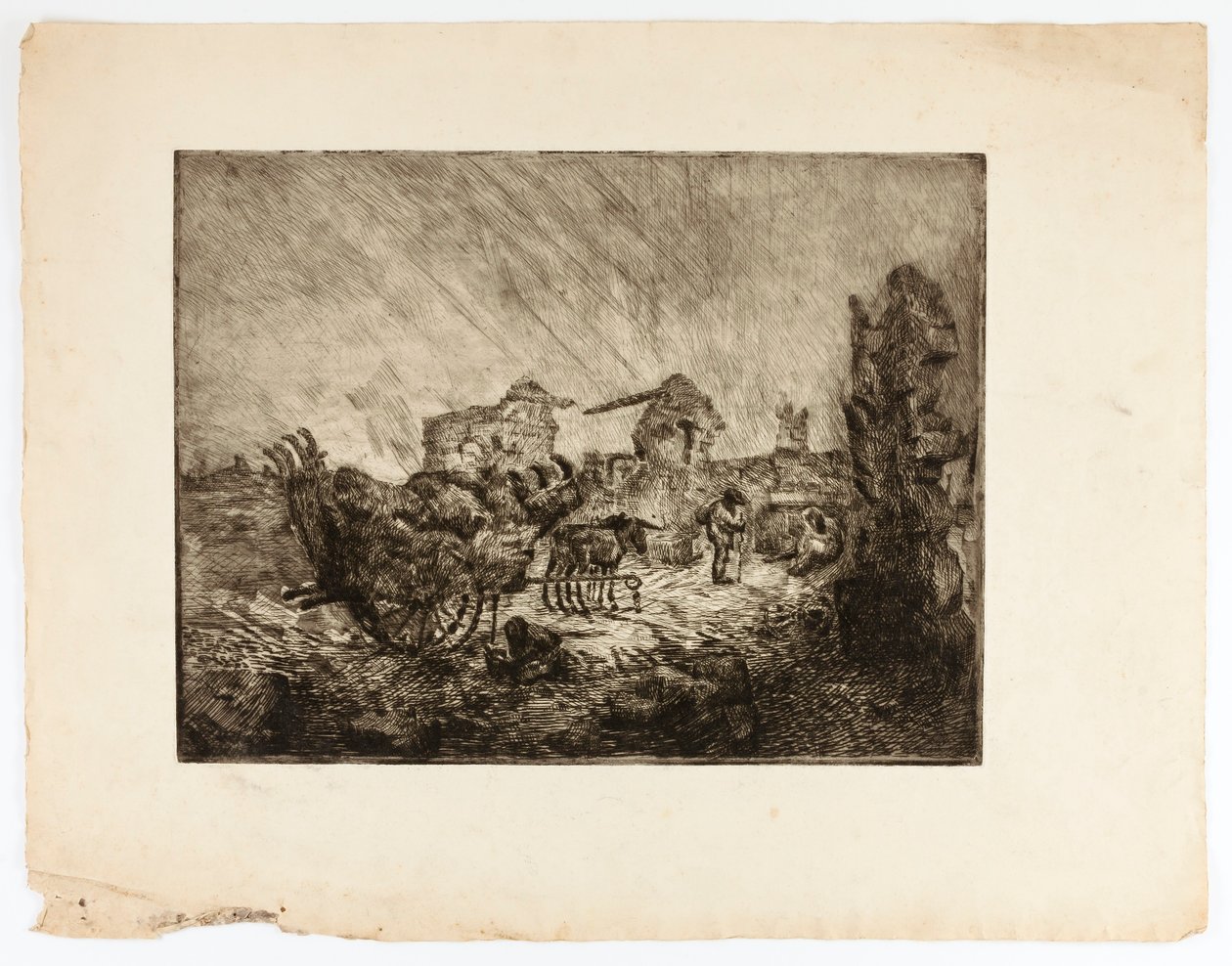 Karren und Ruinen von Solon H. Borglum