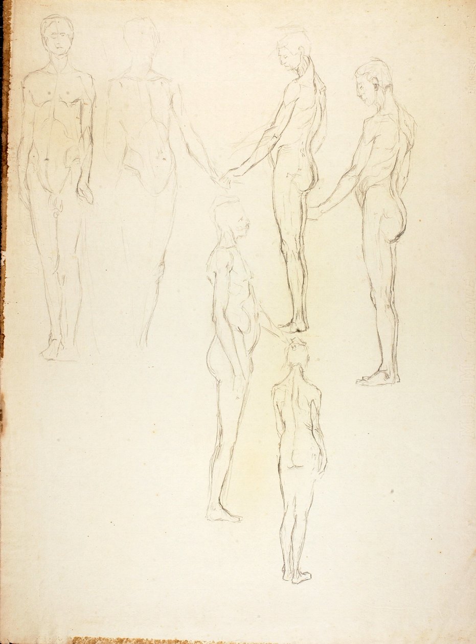Aktdarstellungen von Solon H. Borglum