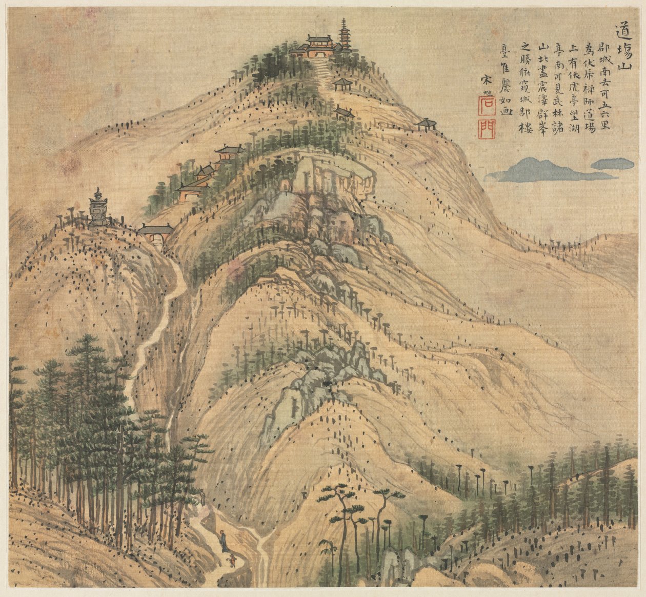 Berg Daochang, 1500er von Song Xu