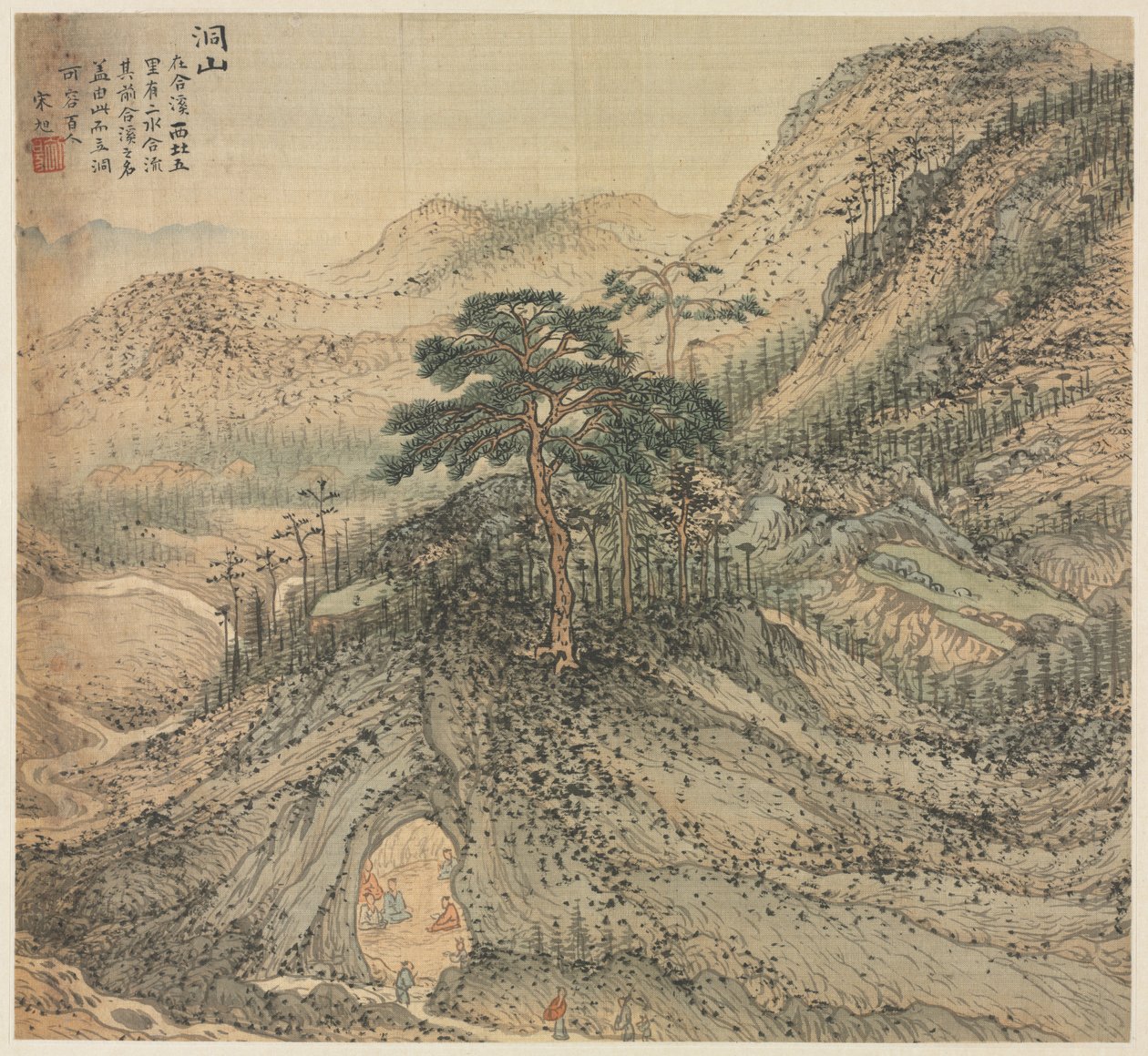 Berg Dong (Grottenberg) von Song Xu